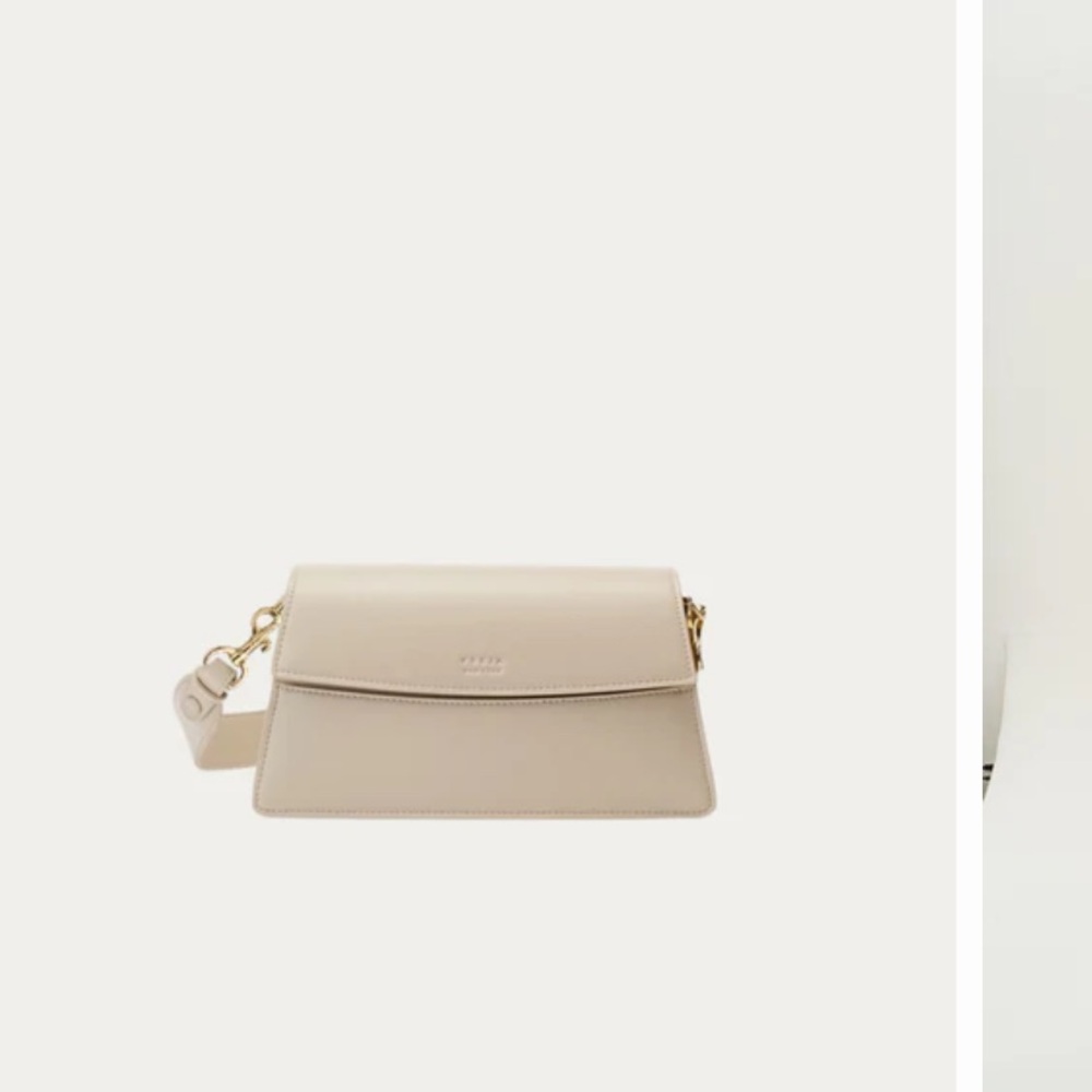 DISCONTINUED NEW with Dust Bag and tags Tan / Taupe Freja Mini Shoulder Bag - Picture 6 of 13
